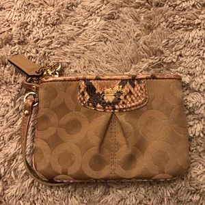 Coach wristlet